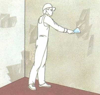 Как правильно подготовить поверхность стен или потолка под окраску или оклейку обоями